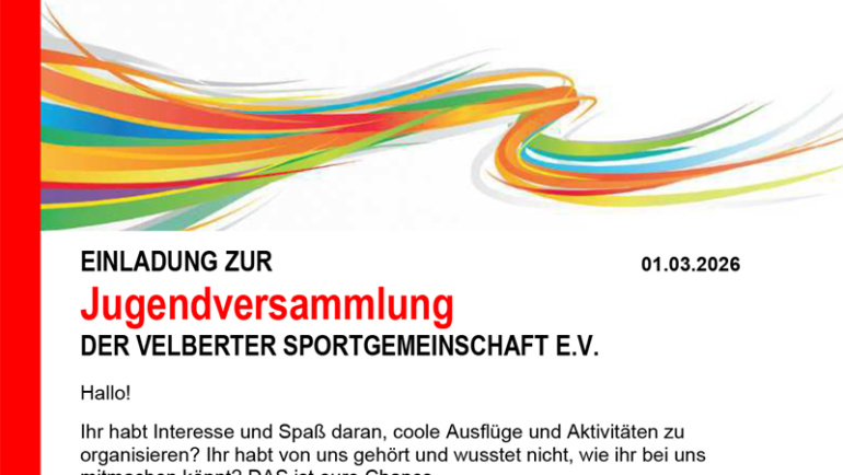 VSG aktuell 2026-07 Jugendversammlung