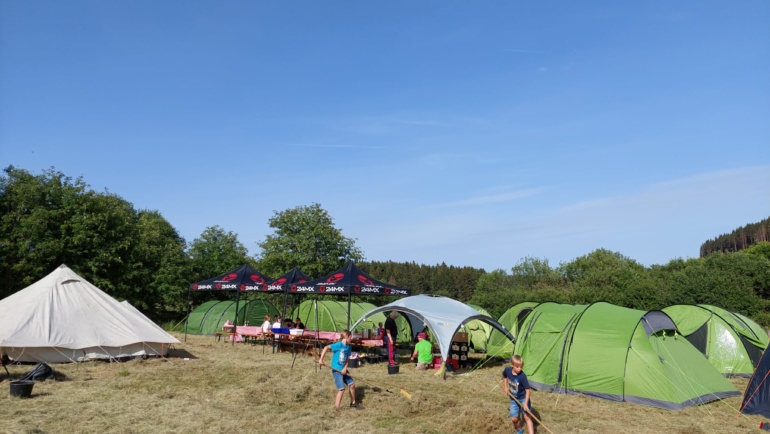 148 Zelte auf der Ginsberger Heide und wir waren dabei!