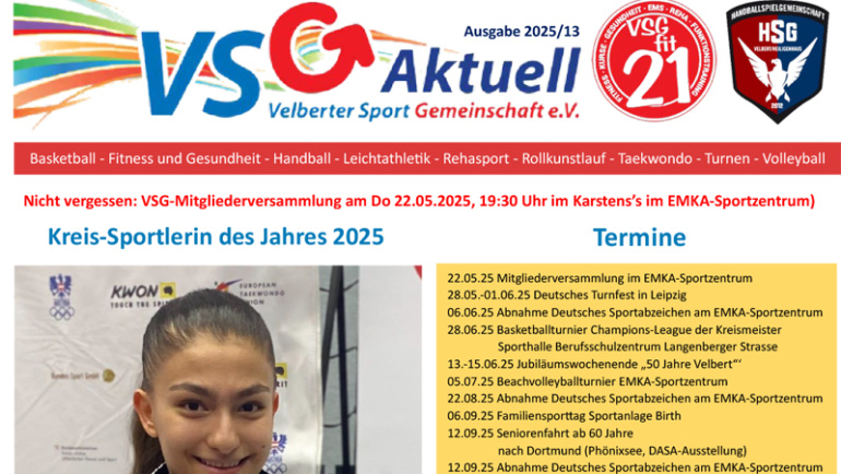 VSG aktuell 2025/13