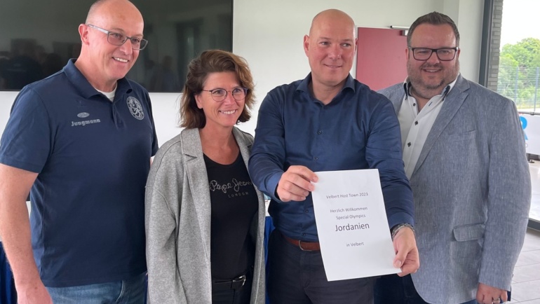 Jordanien ist Gastnation vom Host Town Velbert